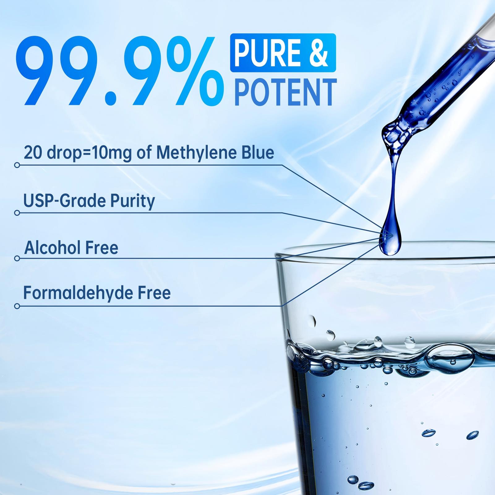 Methylene Blue Solution 1% - High Purity, Methylene Blue USP Standard Solution - No Formaldehyde, 4.06 Fl Oz, 120 ml - Image 8